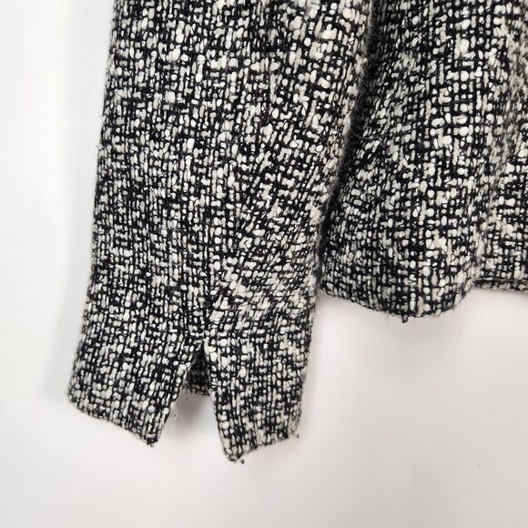 Vtg‎ Retro Glam Wool Tweed Blazer Womens M Work Career Chic Twee Modern Royalty - Picture 5 of 9